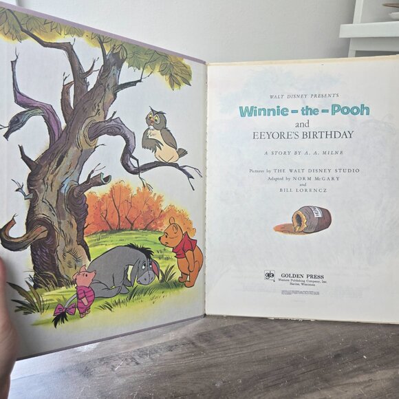 3 For 45 💕✨️ Vintage 1960s Winnie the Pooh and Eeyore’s Birthday - Picture 2 of 5